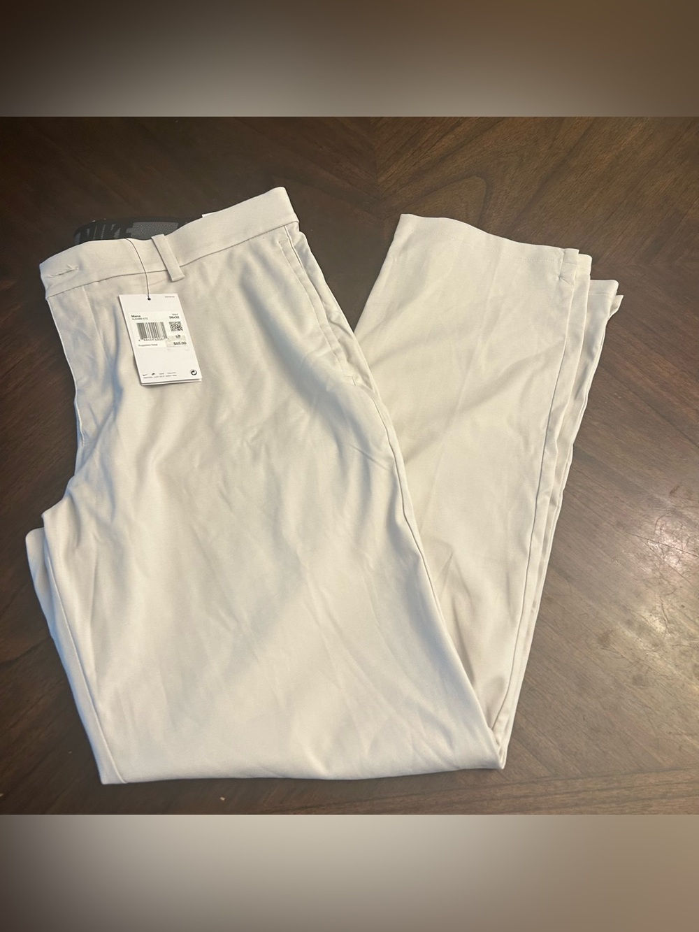 NIKE Men's Golf Flex Pant Core, Light Bone/Light Bone, 36-32 New